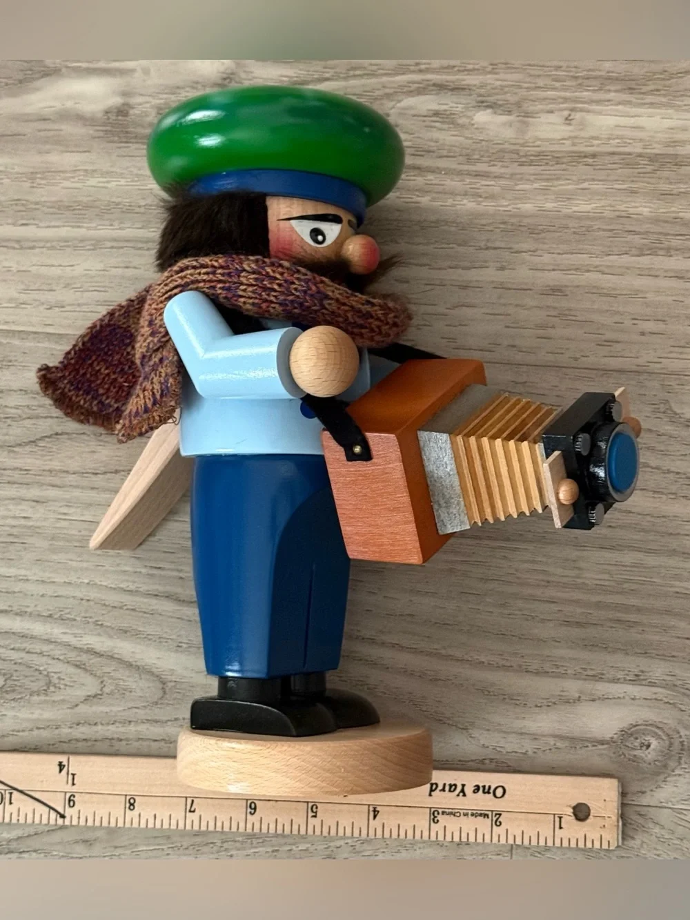 Steinbach Chubby Photographer Nutcracker German Wooden S1319 Vintage 12
